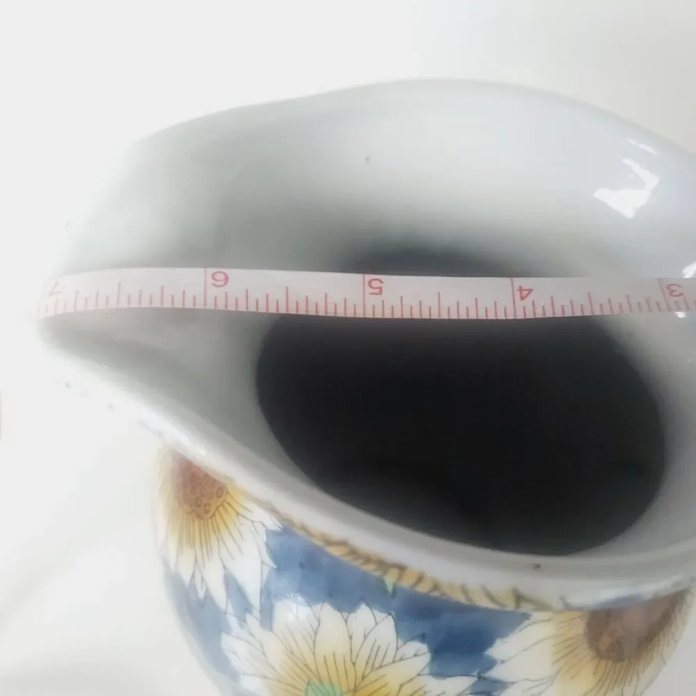 Sunflower Ceramic Pitcher 6.5